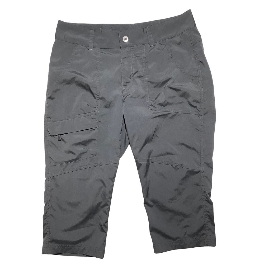 Columbia Gray Omni-Shield Capri Pants Women’s 6 — Hiking, Cargo, Outdoor